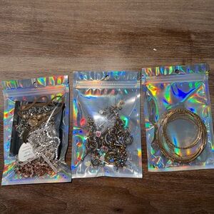 Three bags of jewelry!